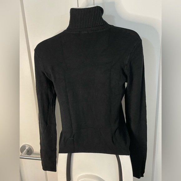 Drop Dead Gorgeous Marilyn Monroe Black Lightweight Turtleneck Vintage M/L - Picture 4 of 6